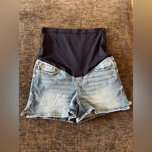 PinkBlush Maternity Denim Shorts